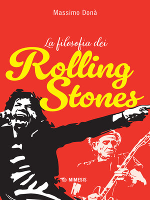 cover image of La filosofia dei Rolling Stones